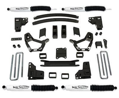 Tuff Country 86-89 Toyota 4Runner 4in Lift Kit (w/3.75in Wide Rear U-Bolts) SX8000 Shocks