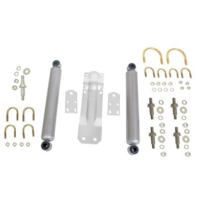 Tuff Country 69-87 Chevy Truck 1/2 & 3/4 Ton 4wd K10/K20 Dual Steering Stabilizer (In-Line Style)