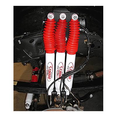 Tuff Country 99-04 Ford F-250 4wd Triple shock Kit