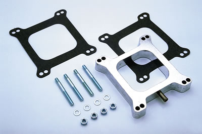 Trans-Dapt Performance 1 Inch Carburetor Spacer 2103 Spacer, Aluminum, in. Thick, Open, Square Bore, Each thumbnail 2