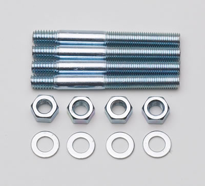 Trans-Dapt Performance Carburetor Stud Kits 2106 Studs, Steel, Zinc Plated, 5/16-18/24 in. x 3.000 in. Long, Kit thumbnail 2