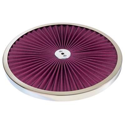 Trans-Dapt Performance Chrome Air Cleaner Tops 2231 Top, Filter Element Design, Round, Steel, Chrome, 14 in. Diameter, Each thumbnail 3