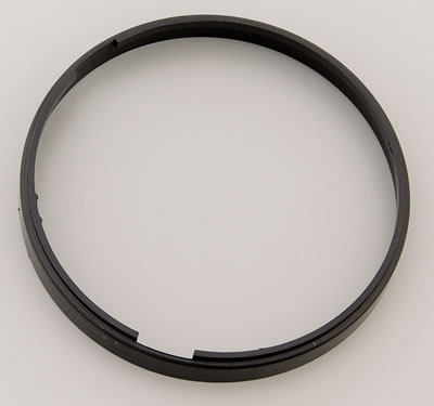 Trans-Dapt Performance Air Cleaner Spacers 2378 Filter Assembly Spacer, Plastic, Black, 0.500 in. High, 5 1/8 in. Neck, Each thumbnail 2