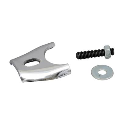 Trans-Dapt Performance Distributor Hold-Down Clamps 4456 Clamp, Steel, Chrome, Stud Mount, Ford, 332-428 FE, Each thumbnail 2