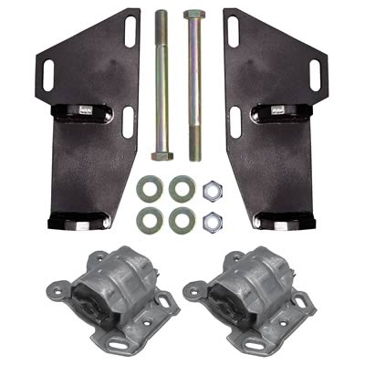 Trans-Dapt Performance Engine Swap Motor Mounts for 1985-2004 ASTRO, SAFARI - 4676 Mounts, Swap, Rubber, Black, Chevy, GMC, Astro/Safari, Small Block V8/V6, Kit thumbnail 2