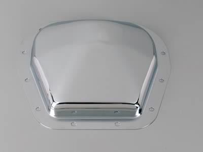 Trans-Dapt Performance Chrome 12 Bolt Ford 9.75 Inch Differential Cover 4807 Cover, Steel, Chrome, Ford, in., Truck, Each thumbnail 2