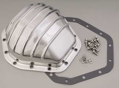 Trans-Dapt Performance Aluminum 14 Bolt GM 10.5 Inch Differential Cover 4829 Cover, Aluminum, Polished, GM, in., 14-Bolt, Kit thumbnail 3