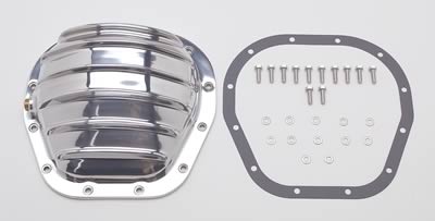 Trans-Dapt Performance Finned Aluminum 12 Bolt Ford 10.25/10.5 Inch Differential Cover 4830 Cover, Aluminum, Polished, Ford, 10.25 in., 12-Bolt, Truck, Kit thumbnail 3