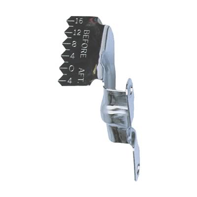 Trans-Dapt Performance Timing Pointers 4961 Tab Chrome Chevy 396-454 with 8" Balancer