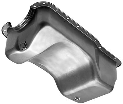 Trans-Dapt Performance OEM Replacement Oil Pans 7572 Pan, Steel, Natural, 5 qt., Ford, 5.0L, Each
