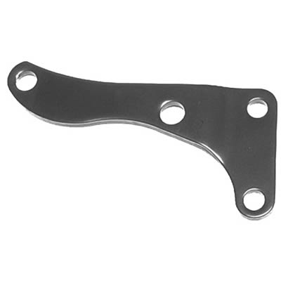 Trans-Dapt Performance Steel Alternator Brackets 8537 Bracket, Lower, Passenger Side, Long Water Pump Mount Style, Steel, Black, Chevy, GMC, Oldsmobile thumbnail 2