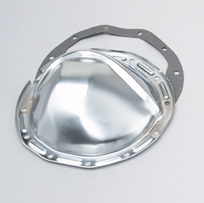 Trans-Dapt Performance Chrome 12 Bolt GM 8.875 Inch Differential Cover 8781 Cover, Steel, Chrome, GM, 12-Bolt, Passenger Car, Kit thumbnail 2