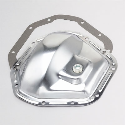 Trans-Dapt Performance Chrome 10 Bolt Dana 60 Differential Cover 8783 Cover, Steel, Chrome, 60, Kit thumbnail 2