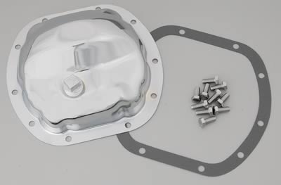Trans-Dapt Performance Chrome 10 Bolt Dana 30 Differential Cover 9036 Cover, Steel, Chrome, 30, Kit thumbnail 2