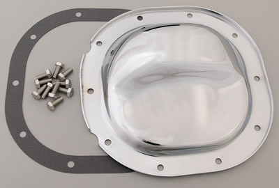 Trans-Dapt Performance Chrome 10 Bolt Ford 8.8 Inch Differential Cover 9045 Cover, Steel, Chrome, Ford, in., Kit thumbnail 3