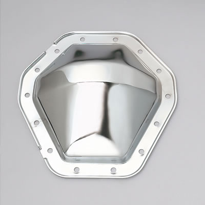 Trans-Dapt Performance Chrome 14 Bolt GM 10.5 Inch Differential Cover 9071 Cover, Steel, Chrome, GM, in., 14-Bolt, Kit thumbnail 3