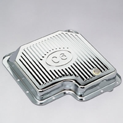 Trans-Dapt Performance Transmission Pans 9125 Pan, Stock, Steel, Chrome, Finned, Ford, C-6, Each thumbnail 7