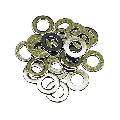 Trans-Dapt Performance AN Series Washers 9277 Washer, Flat Series, Stainless Steel, Polished, .375 in. I.D., Set of 25 thumbnail 2