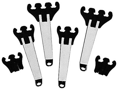 Trans-Dapt Performance Products Ignition Wire Looms and Separators 9368 Deluxe Dividers, with Blue thumbnail 2