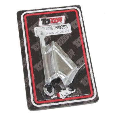 Trans-Dapt Performance Products Timing Pointers 9178 Tab, Chrome, Chevy, 283-350 V8, with Pointer, for 7 in. Balancer, Each thumbnail 5