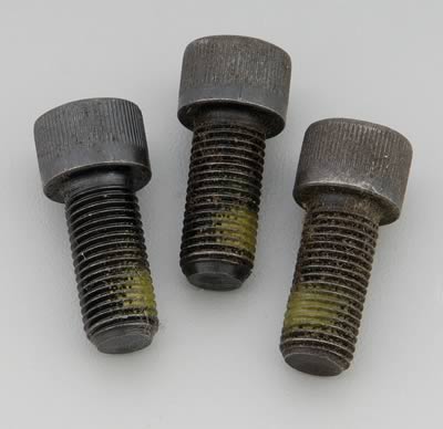 Trans-Dapt Performance Pulley Bolts 9491 Bolts, Steel, Black, Allen, 7/16 in.-20, 1.0 in. UHL, Universal, Set of 3 thumbnail 2