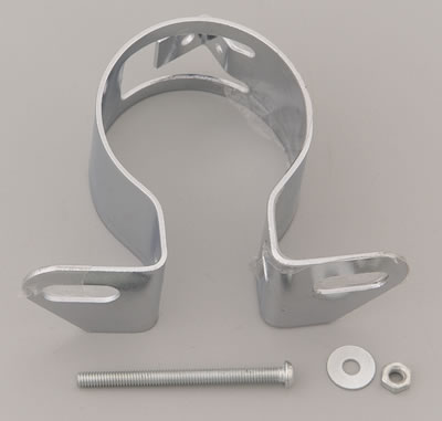 Trans-Dapt Performance Chrome Ignition Coil Brackets 9648 Bracket, Steel, Chrome, Canister-Style, Universal, Each thumbnail 3