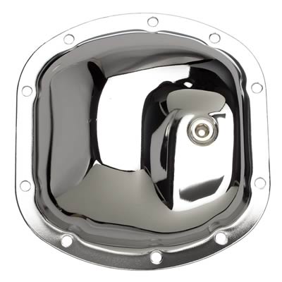 Trans-Dapt Performance Chrome 10 Bolt Dana 30 Differential Cover 9710 Cover, Steel, Chrome, 30, Each