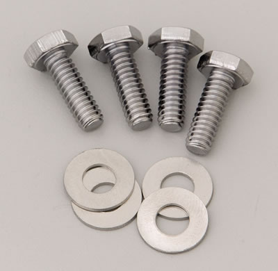 Trans-Dapt Performance Chrome Valve Cover Bolts 9781 Bolts, Steel, Plated, Hex Head, 1/4 in.-20 Thread, 3/4 in.Long, Set 4 thumbnail 2