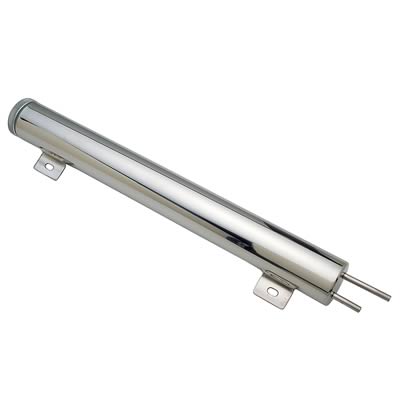Trans-Dapt Performance Stainless Steel Radiator Overflow Tanks 9910 Tank, Polished Steel, 2 in. Diameter x 19 in. Length, 32 oz. Capacity, Each thumbnail 2