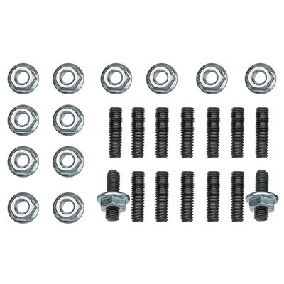 Trans-Dapt Performance Valve Cover Stud Kits 9961 Fasteners, Style, Steel, Black, Chevy, Big Block, Set of 14