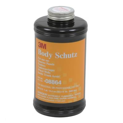 3M Products Body Schutz Rubberized Coatings
