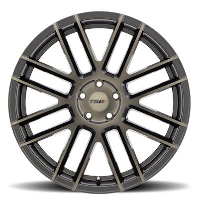 TSW Wheel 2085MSP325112M72 TSW Mosport Series Matte Black Wheels