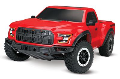 Traxxas Ford F 150 Svt Raptor Replica Trucks 58094 1 Red