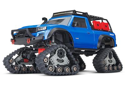 Traxxas 82034-4-BLUE Traxxas TRX-4 Rock Crawlers Equipped with