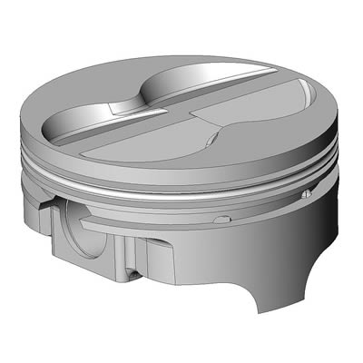 Icon SBC Dish FHR Piston Set 4.060 Bore -18cc Icon SBC Dish FHR Piston Set 4.060 Bore -18cc