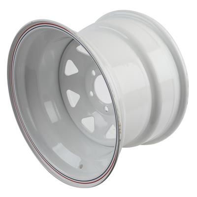 U.S. Wheel 70 Series White 8-Spoke Wheels | Summit Racing