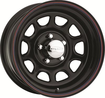 U.S. Wheel 84-7860L U.S. Wheel 84 Series Daytona Black Wheels