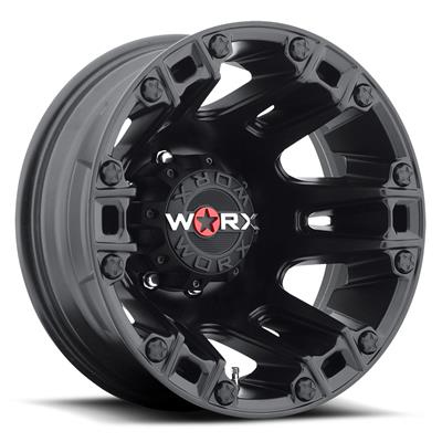 Ultra Wheel Company 803 7692RSB Worx 803 Beast Dually Satin