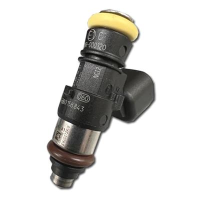 2200cc BOSCH Fuel Injectors x 2 E85 OK 0280158821 With Extensions