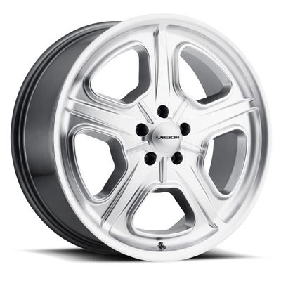 Vision American Muscle 147 Daytona Series Hyper Silver Wheels