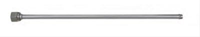 Vintage Air U-Bend-Em Heater Lines 12424-VBH Tubing, Aluminum, Natural, 1/2 in. x 24 in., -10 AN Female, 5/8 in. Barb, Each