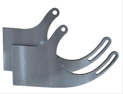 Vintage Air Compressor Brackets 151015 Conditioner Bracket, Sanden 508, Mild Steel, Natural, Pair