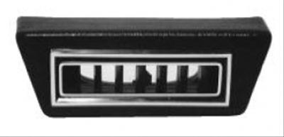 Vintage Air Standard Series Louvers 49059-VUL Louver, Underdash, Plastic, Black/Chrome, Rectangular, Each thumbnail 2