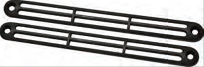 Vintage Air Standard Series Louvers 49161-LHA Louvers, Defroster, Plastic, Black, Rectangular, 6.500 in. x .625 in., Pair