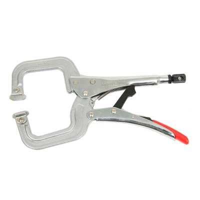 Swivel Pad Locking C Clamp Strong Hand Tools 11 in PR115S