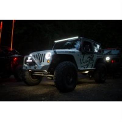 Vision X XPL Lo Pro 1,124 Lumens 6 Inch LED Light Bar 2506916 Bar, Pro, 6.00 in., Rectangular, 3 White LEDs, Aluminum Housing, Black, 15.0 Watts, Lumens, Each thumbnail 4