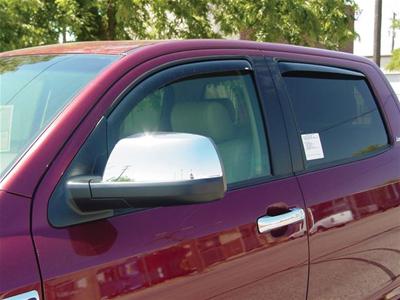 Westin 2007-2018 Toyota Tundra Crew Max In-Channel Wind Deflector 4pc - Smoke thumbnail 3