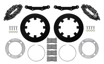 Wilwood 2020+ Polaris RZR Pro UTV6 Rear Kit 11.25in - Black Calipers/Blank Rotors thumbnail 3