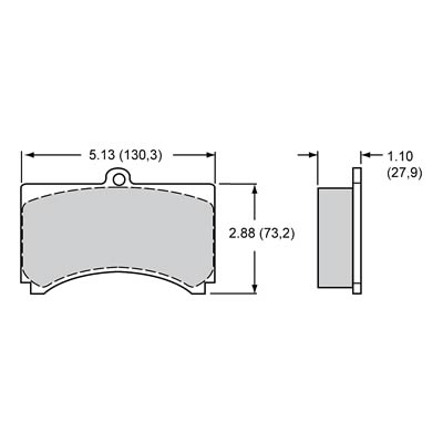 Wilwood Brake Pads - H-Type