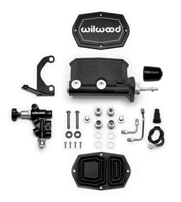Wilwood Disc Brakes 261-14961-BK Wilwood Aluminum Tandem Compact